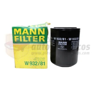 No Te Lo Pierdas Filtro de aceite Mann W 932/81 Nissan Trade, Terrano II, Patrol