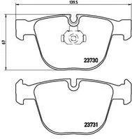 Juego de pastillas de freno BREMBO P06026 Rebajas