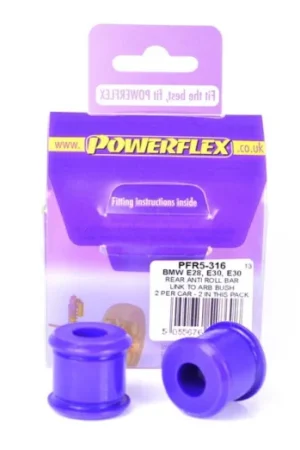 Silent-block POWERFLEX Trasera Estabilizadora Brazo Estabilizadora BMW E30 (2 Piezas) Oferta Limitada