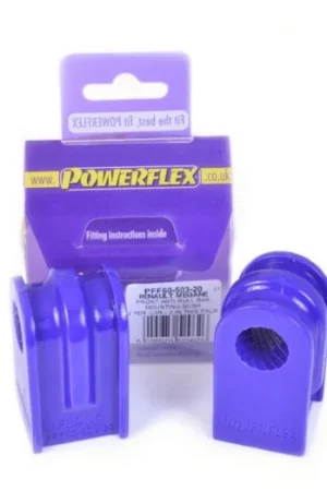 Imprescindible (Must-Have) Silent Blocs POWERFLEX Estabilizadora Delantero 20mm Renault Mégane 2 RS 225 R26 (2 Piezas)