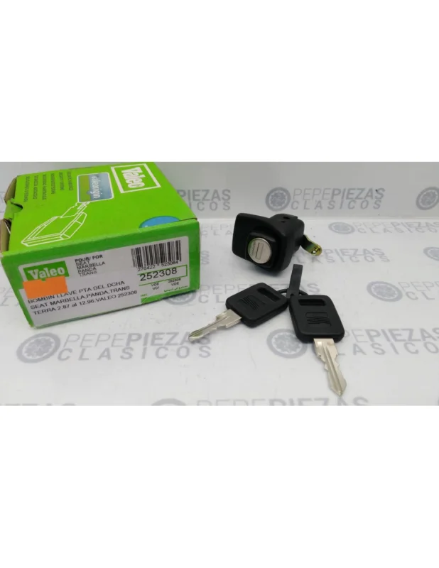 BOMBIN LLAVE SEAT MARBELLA, PANDA, TRANS, TERRA. PUERTA DELANTERA DERECHA. Precio Económico